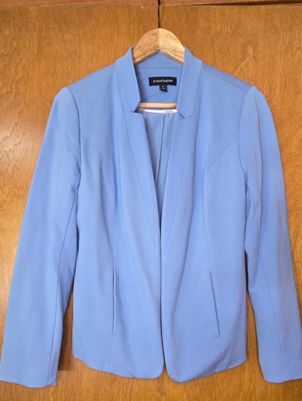 41 Hawthorn Light Blue Women's Blazer Medium